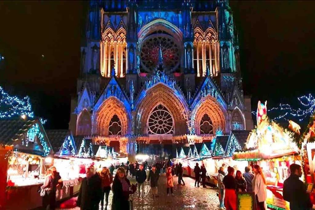 Cathedrale/Cossu/Confortable/Spacieux 랭스 외부 사진